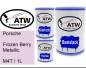 Preview: Porsche, Frozen Berry Metallic, M4T / 1L: 500ml Lackdose + 500ml Klarlack + 250ml Härter - Set, von ATW Autoteile West.